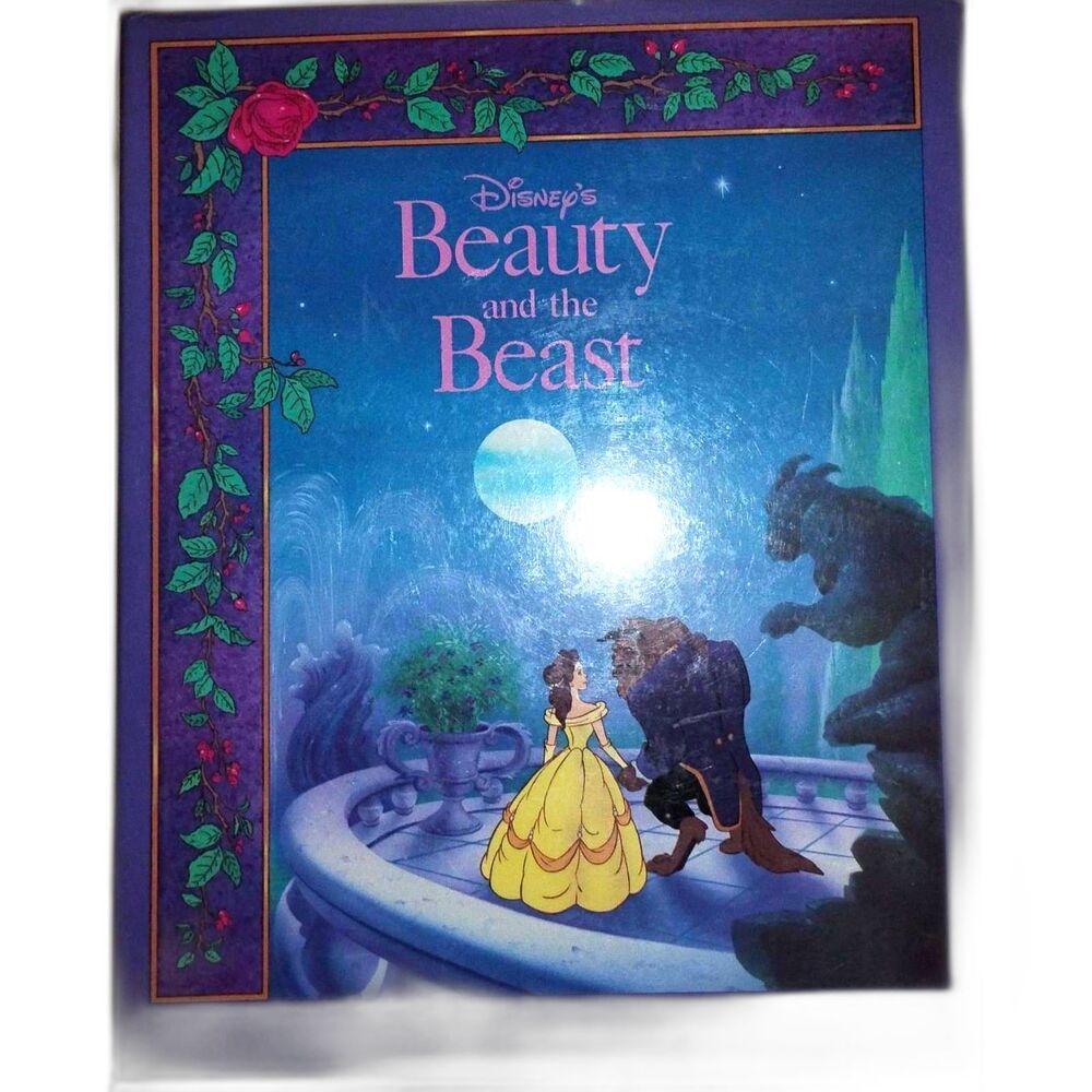 Disneys Beauty and The Beast Hardcover Child's Book .....Book 1